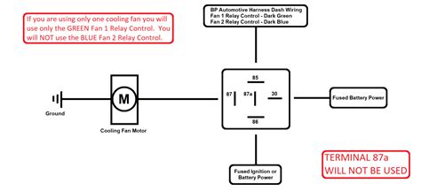 Electric Cooling Fan Relay Wiring Diagram Pdf - Wiring Diagram