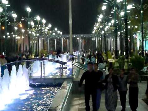 Ashgabat By Night - YouTube