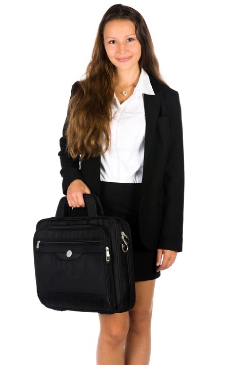 Businesswoman With A Bag Free Stock Photo - Public Domain Pictures