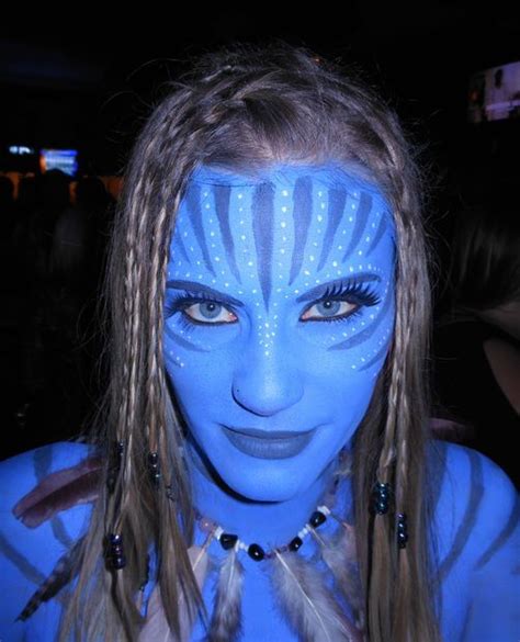 Avatar Amber | Avatar halloween costume, Avatar costumes, Avatar makeup