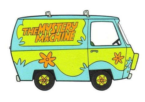 Scooby Doo Mystery Machine Clip Art