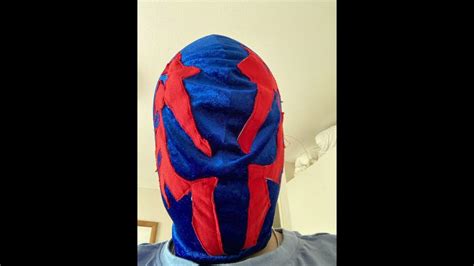 Spiderman 2099 mask - YouTube