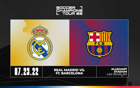 Real Madrid vs. FC Barcelona | Allegiant Stadium