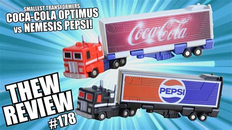 WST Coca-Cola Optimus Prime vs Pepsi Nemesis Prime!: Thew's Awesome Transformers Reviews 178 ...