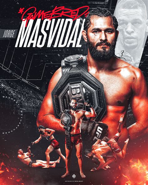 Jorge "Gamebred" Masvidal | UFC on Behance