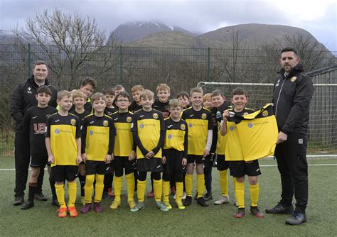 Team building exercise as Fort William youngsters benefit from joint sponsorship - The Oban Times