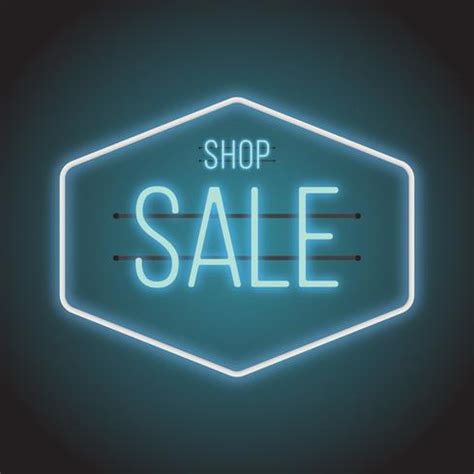 Neon Sale Sign Illustration 211683 Vector Art at Vecteezy