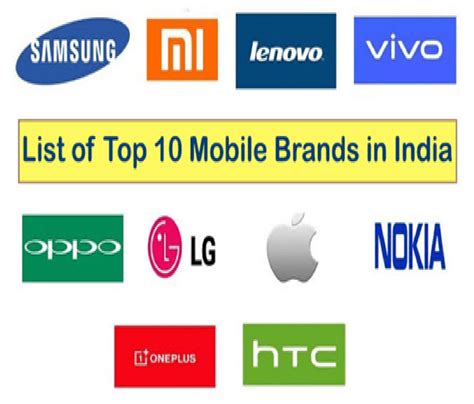 List of Top 10 Mobile Brands in India 2022 - GenSupremo