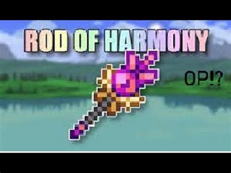 Terraria Rod of Harmony is Not Overpowered at all - YouTube