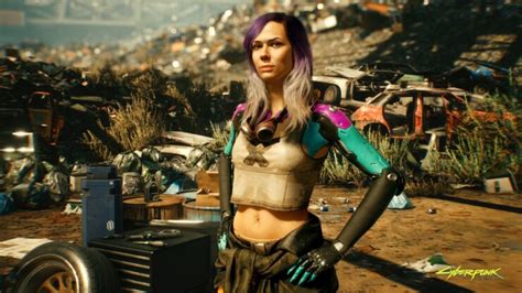 Alanah Pearce is in Cyberpunk 2077 as Part of The Nomad Lifepath; New Screenshot Released