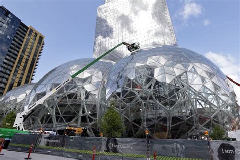 Slowing in Seattle: Amazon holds up office demand as construction activities drop most in a ...