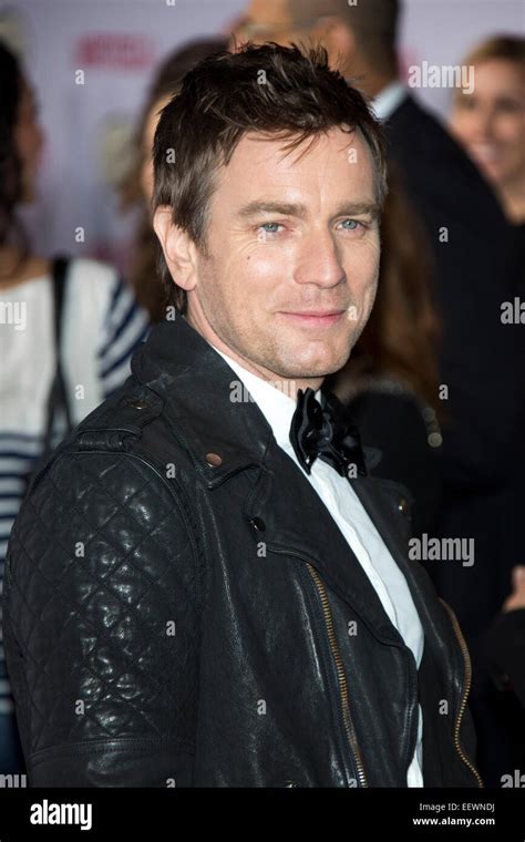 Actor Ewan McGregor arrives at the premiere of Mortdecai in Los Angeles ...