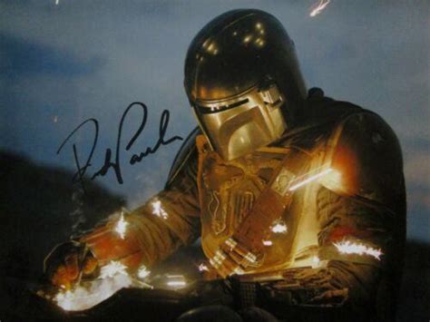 PEDRO PASCAL THE MANDALORIAN signed autograph original PHOTO COA ...