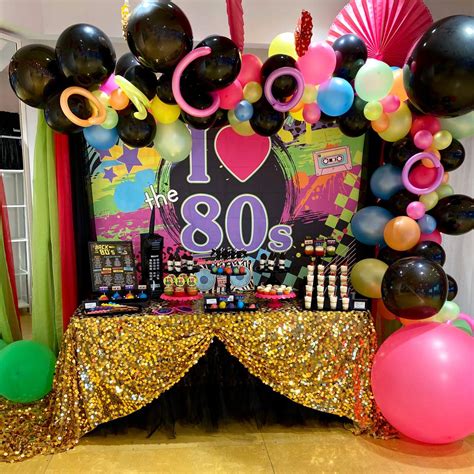 I heart the 80s Birthday Party Ideas | Photo 1 of 10 | Catch My Party