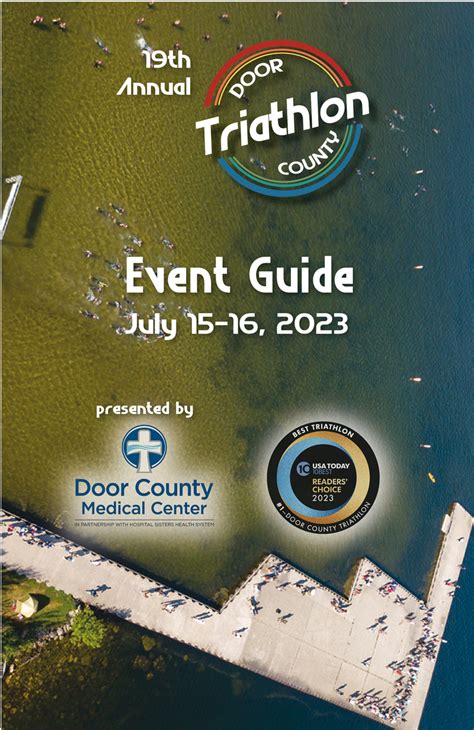 2023 EVENT GUIDE AVAILABLE – Door County Triathlon