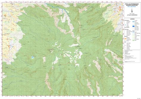 Gunung Argopuro Jawa Timur Map by Saparhadi | Avenza Maps