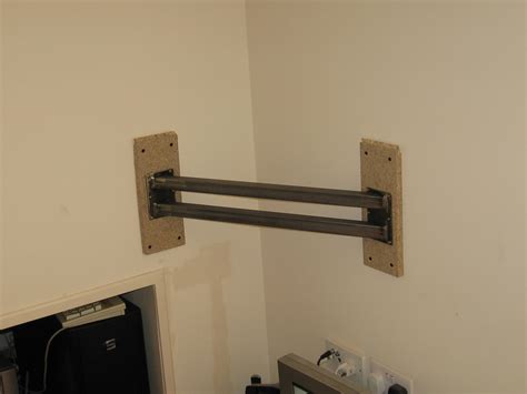 TV wall mount bracket | A custom mount to hang my TV across … | Flickr