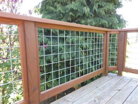 HOG WIRE DECK RAILING IDEAS | PORCH AREA