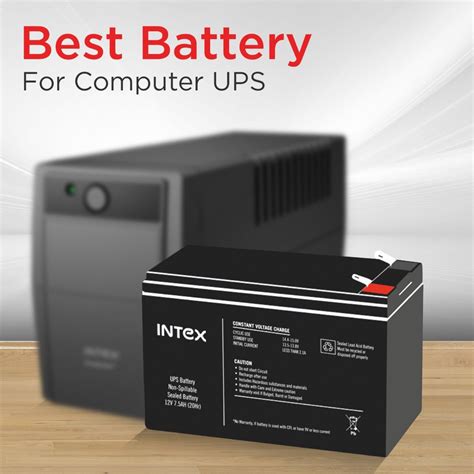 Intex 12V 7AH UPS Battery - SGL Global Technologies