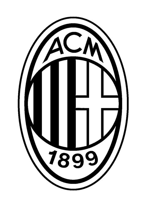 AC MILAN Badge Colouring Sheet - Etsy