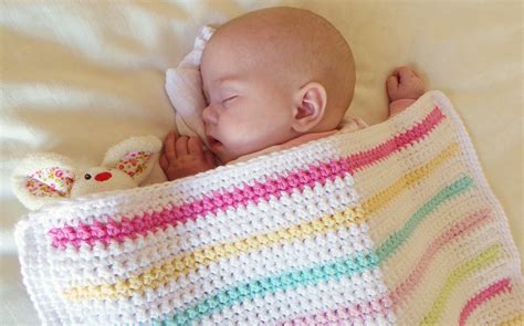 BEGINNERS CROCHET BLANKET Pattern By Kjd Easy Baby blanket