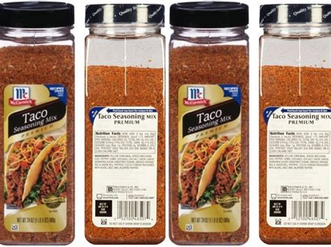 HUGE McCormick Taco Seasoning Just $4.46 Shipped on Amazon