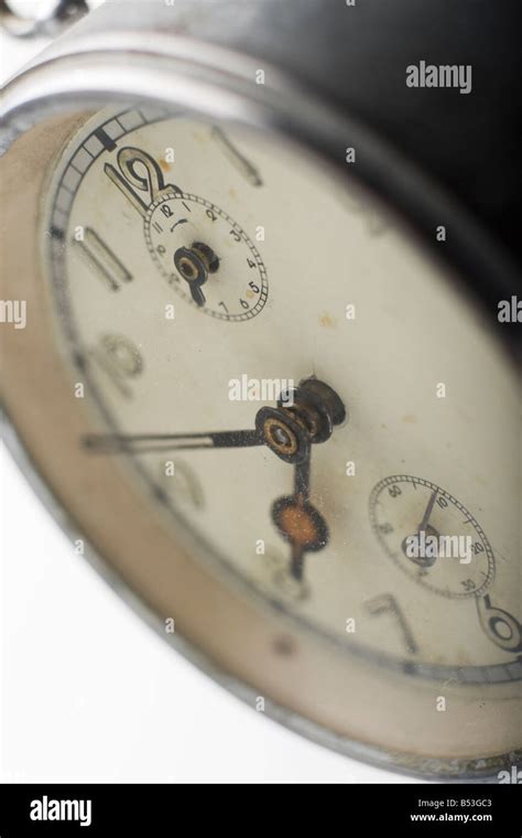 Vintage alarm clock Stock Photo - Alamy