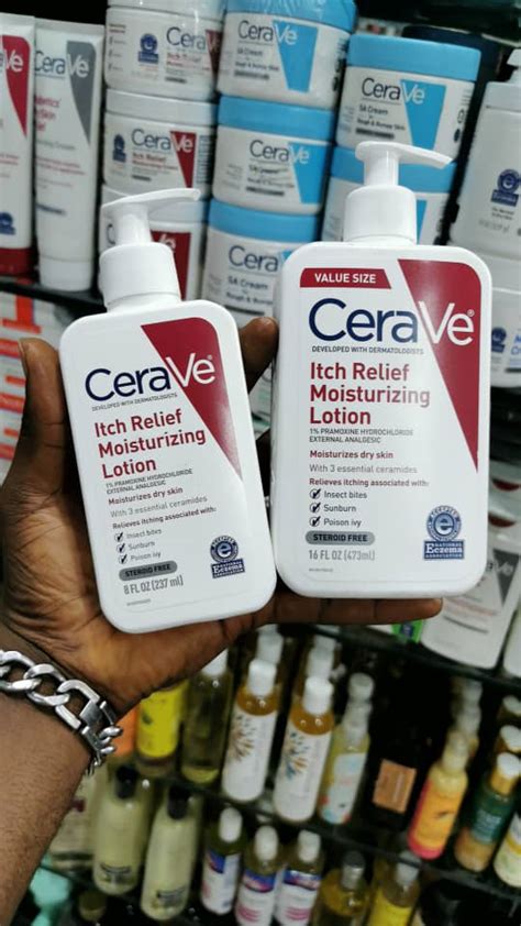 Cerave itch Relief moisturising lotion - Avana Beauty WORLD