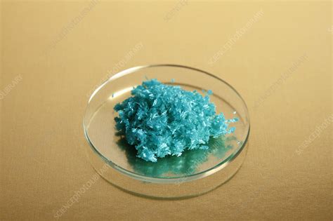 Copper(II) chloride dihydrate - Stock Image - C027/9276 - Science Photo ...