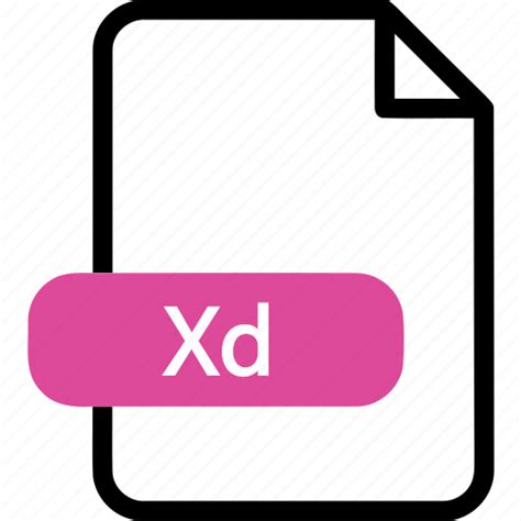 Adobe, adobe xd, extention, file, file type, format, xd icon