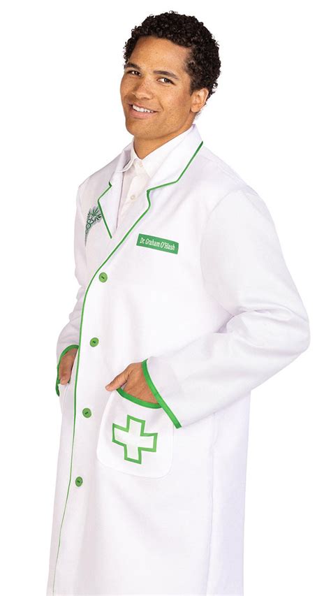 Men's Dr. Graham O'Hash Costume, Men's Weed Doctor Costume - Yandy.com