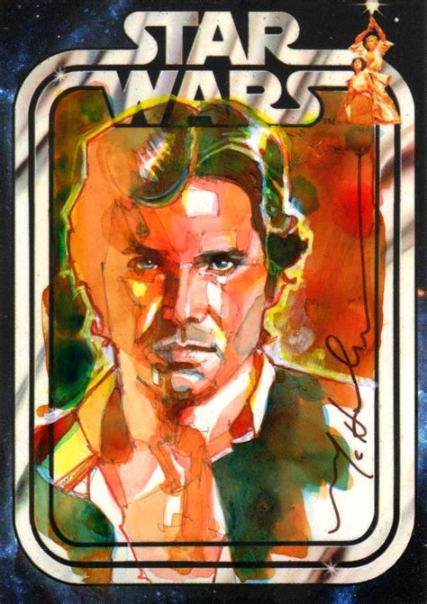 The Amazing STAR WARS Sketch Card Art of Mark McHaley | Star wars pictures, Star wars geek, Star ...