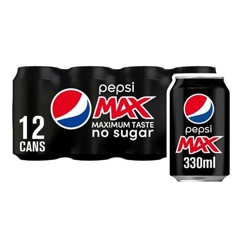 Pepsi Max 12 x 330ml from Ocado