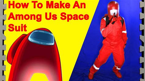 HOW TO MAKE An Among Us Costume Space Suit (Halloween DIY) - YouTube