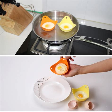 New Arrival Silicone Egg Poacher Cook Poach Pods Kitchen Cookware ...