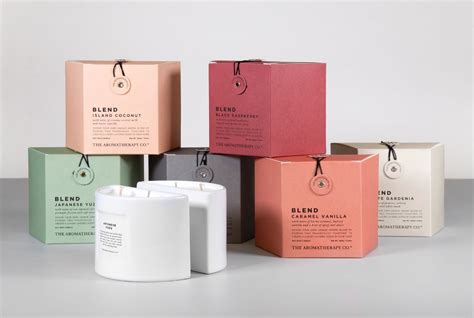 Semi-Circle Vessels Meet Semi-Hexagonal Packaging with Blend Candles ...