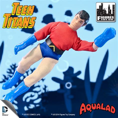 Teen Titans 7 Inch Action Figures Series One: Aqualad