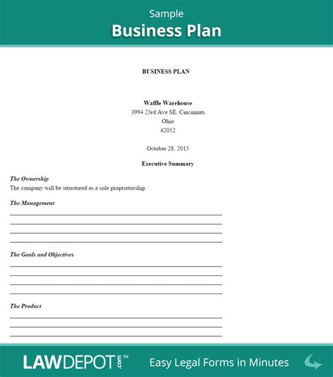 Business plan template - Fotolip