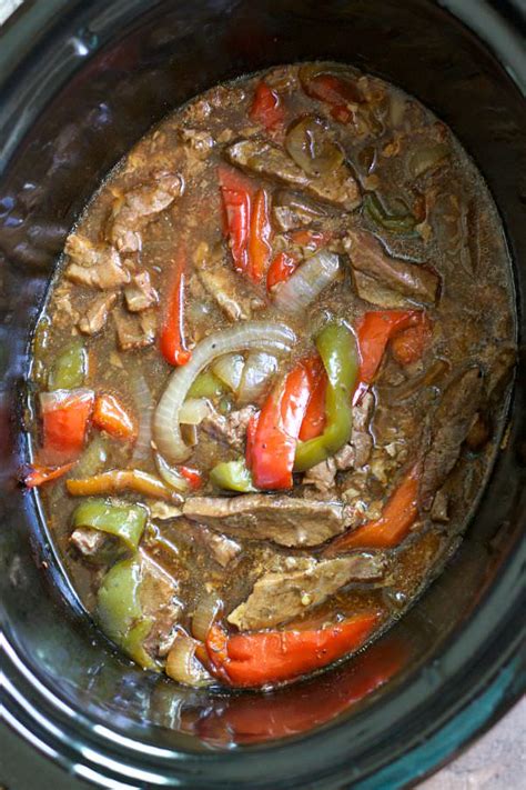 Pepper Steak - The Magical Slow Cooker