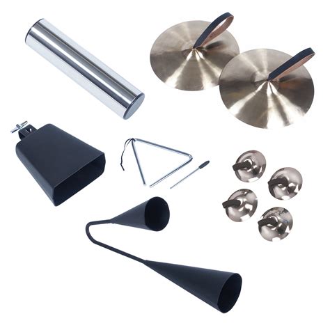 Metal Percussion Instrument Set - Pack of 7 - G1228691 | GLS ...