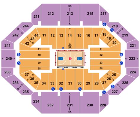 Rabobank Arena Seating Chart With Seat Numbers | Elcho Table