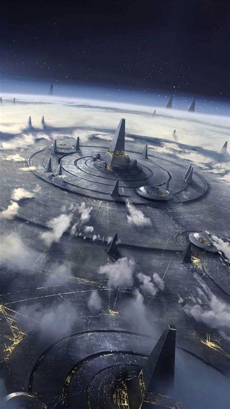 Stellaris MegaCorp 4K Ultra HD Mobile Wallpaper | Fantasy landscape, Fantasy art landscapes ...