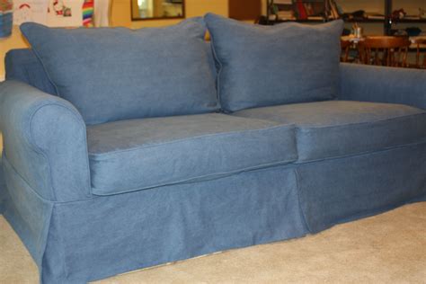 The "Jeans" Sofa | Denim sofa, Slipcovers, Slipcovered sofa