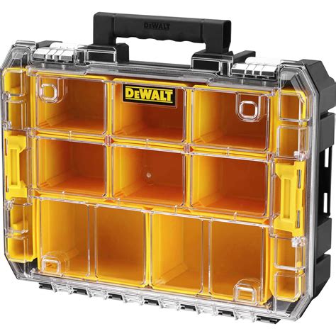 DeWalt TSTAK Water Sealed Organiser Tool Case | Storage Organisers