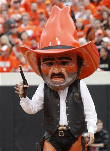 Childhood goal in life: to be Pistol Pete. | Pistol pete, Oklahoma ...