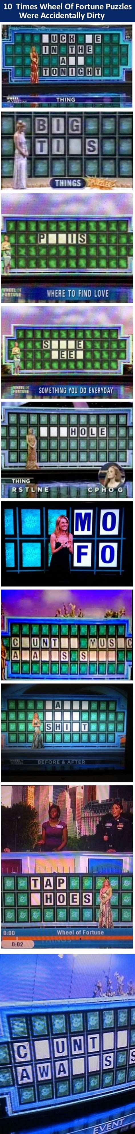 10 Times Wheel Of Fortune Puzzles Were Accidentally Dirty Pictures ...