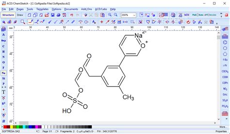 ChemSketch 2021.2.2 Build 126536 - Download, Review, Screenshots