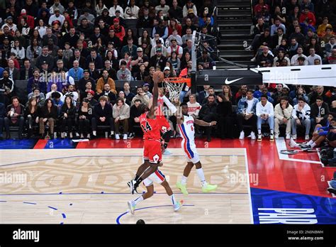 NBA Paris Game 2023 match between Detroit Pistons and Chicago Bulls at ...