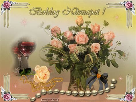Birthday Name, Happy Birthday, 3 Gif, Name Day, Beautiful Roses, Greetings, Table Decorations ...