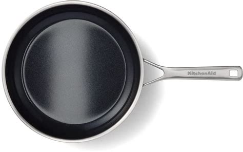 KitchenAid Frying Pan Multi-Ply Stainless Steel - ø 24 cm - ceramic non-stick coating | Buy now ...